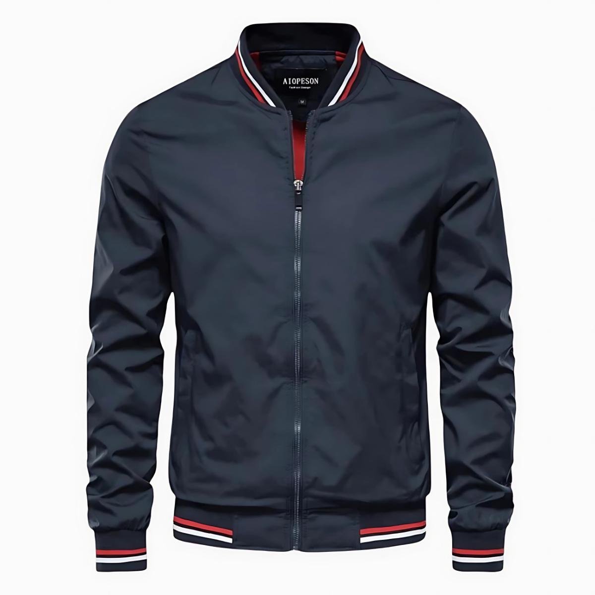 Maverick™ - Stylish Striped Bomber Jacket