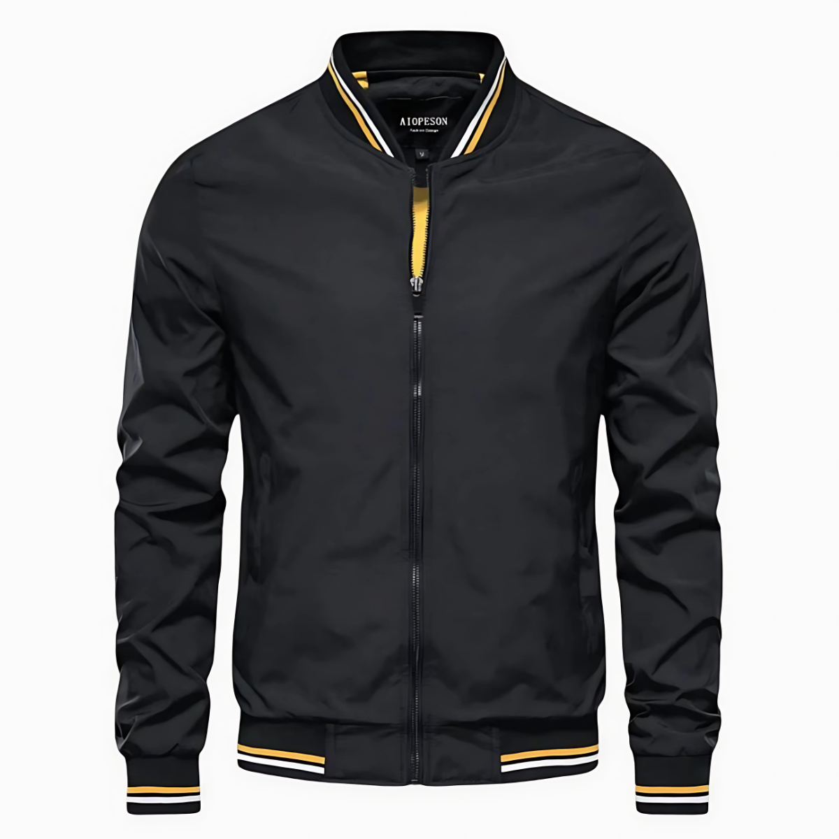 Maverick™ - Stylish Striped Bomber Jacket