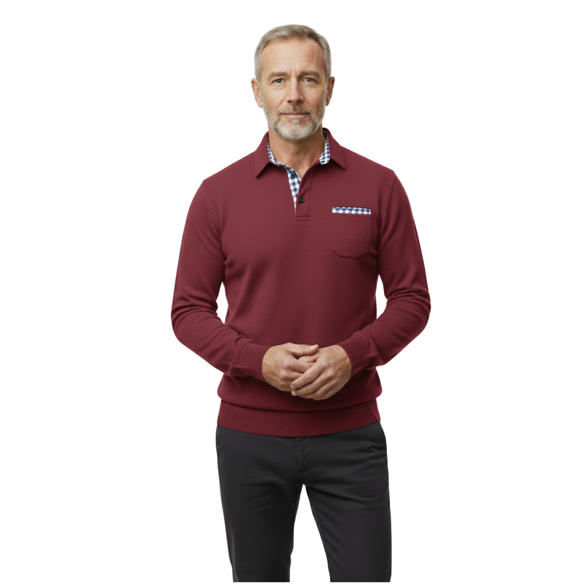 Long Sleeve Polo Shirt