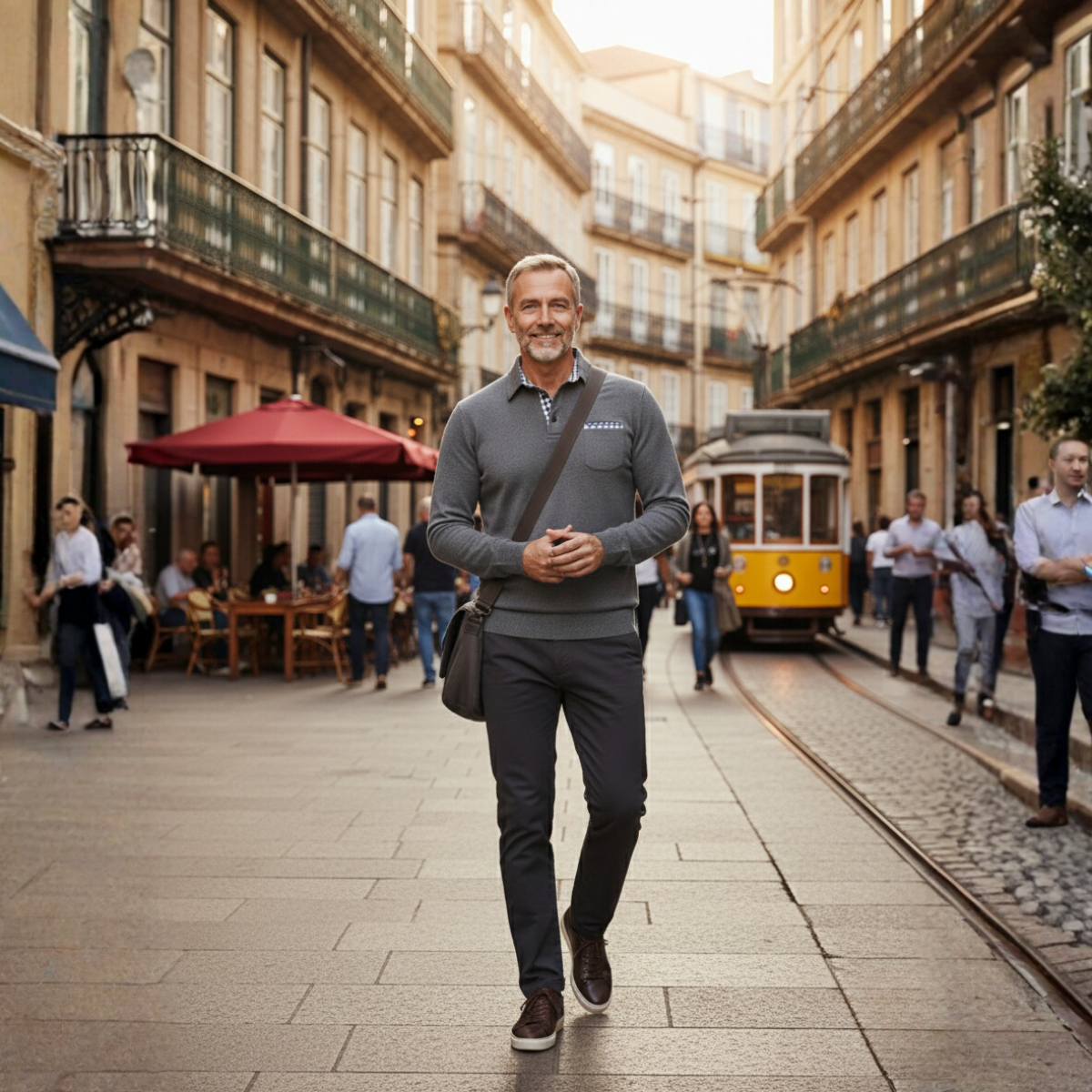Long Sleeve Polo Shirt