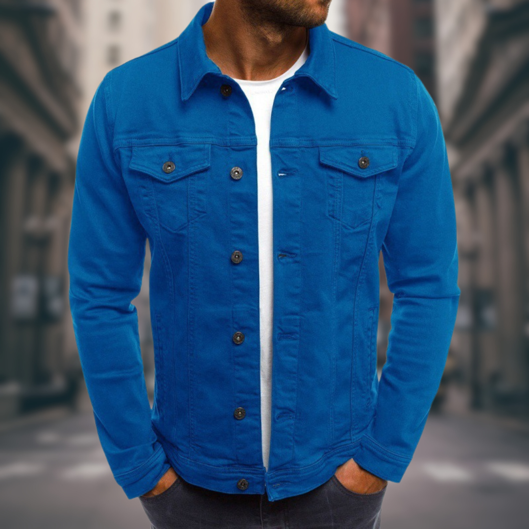 Anthony™ - Denim Jacket with Tailored Fit