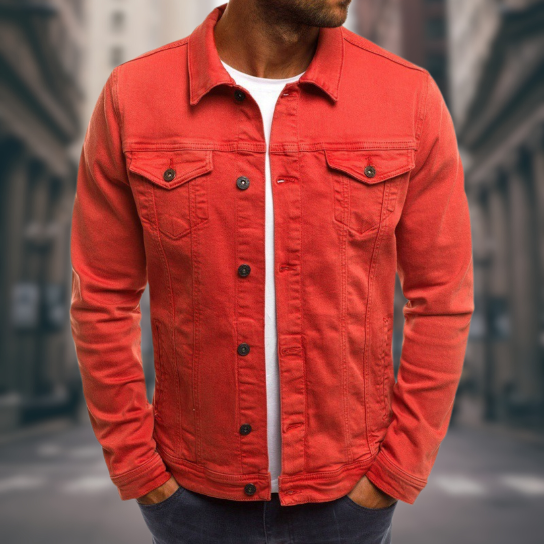 Anthony™ - Denim Jacket with Tailored Fit