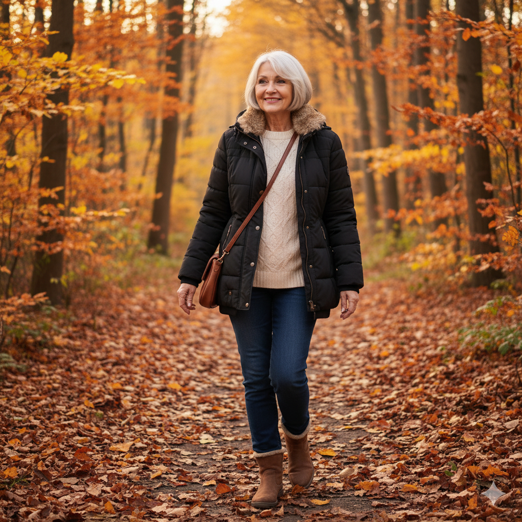 Anna | Winter Coat with Fur Lining