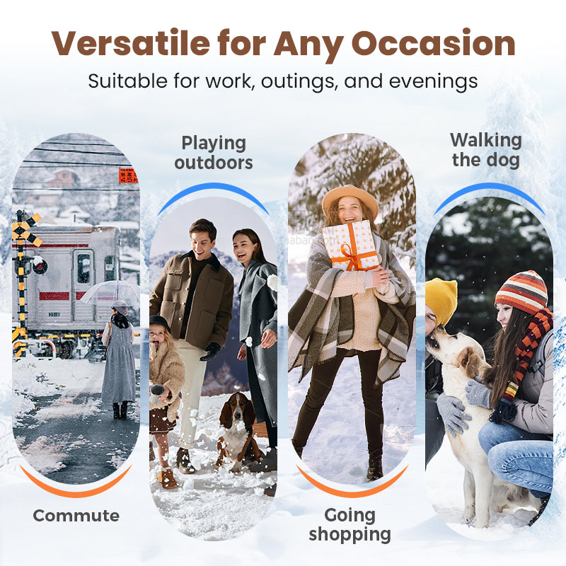 NORDICA™ | Thick Warm Chunky Heel Boots