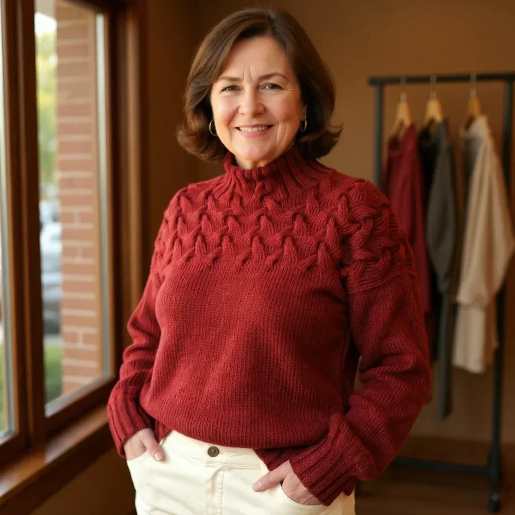 Noa | Cozy Cable Knit Sweater