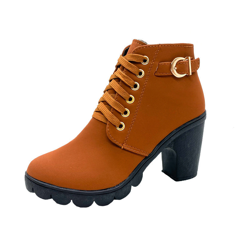 NORALYN | chunky heel boots