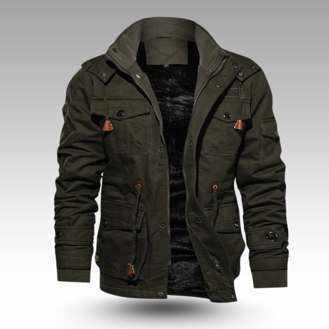 Veyro™ - Sleek Modern Jacket with Lining & Multiple Pockets