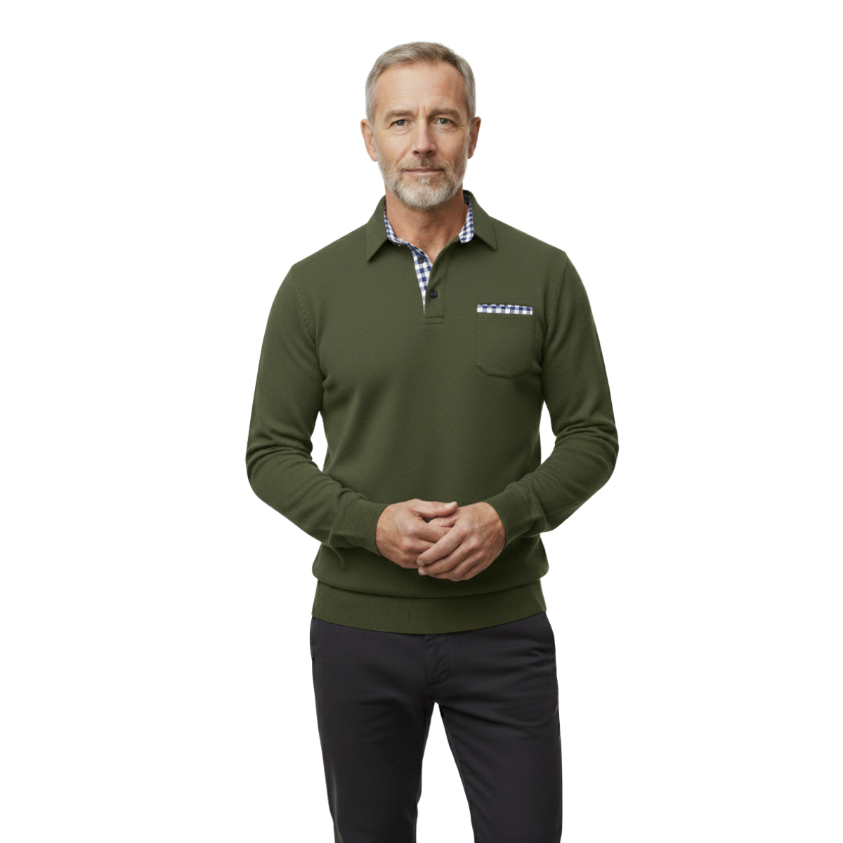 Long Sleeve Polo Shirt