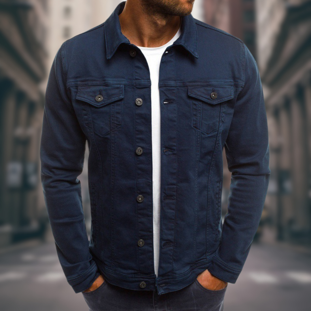 Anthony™ - Denim Jacket with Tailored Fit