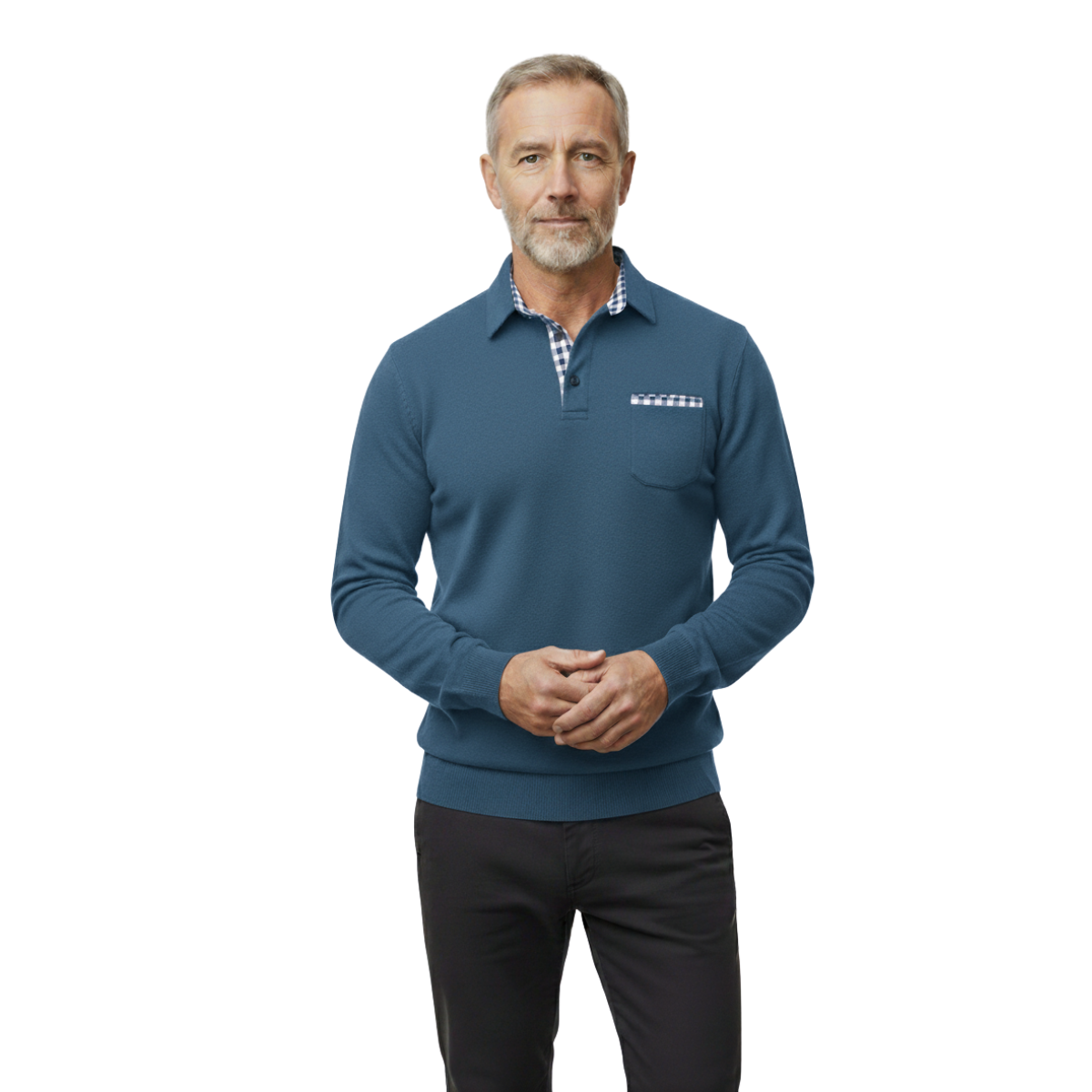 Long Sleeve Polo Shirt