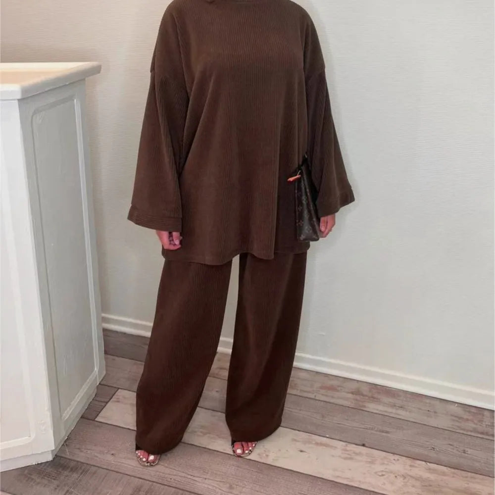 Sharon | Two Piece Corduroy Set